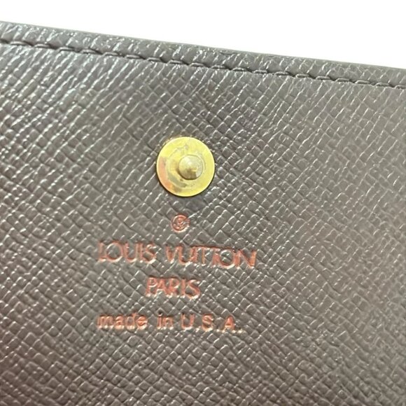 LOUIS VUITTON Portefeuille Elise Ebene Damier - Damier Canvas 164-072625 - Picture 5 of 5